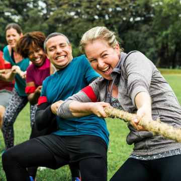 group tug of war